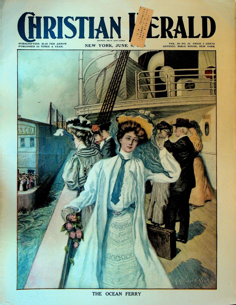 Christian Herald Magazine June 6 1906 Japan Henrik Ibsen Spanish Royal Wedding