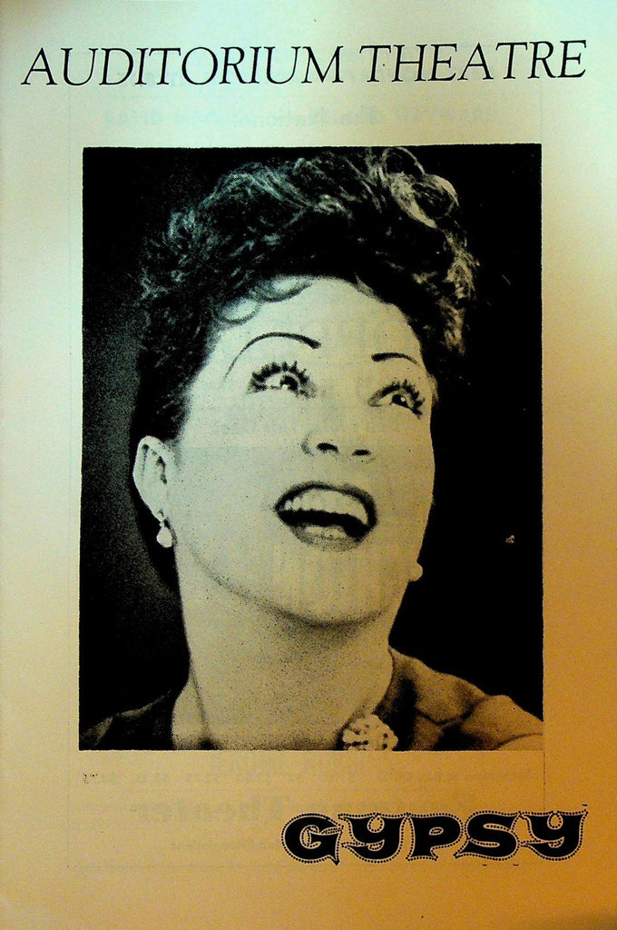Gypsy Playbill March 29 1961 Ethel Merman Jack Klugman Julienne Marie0