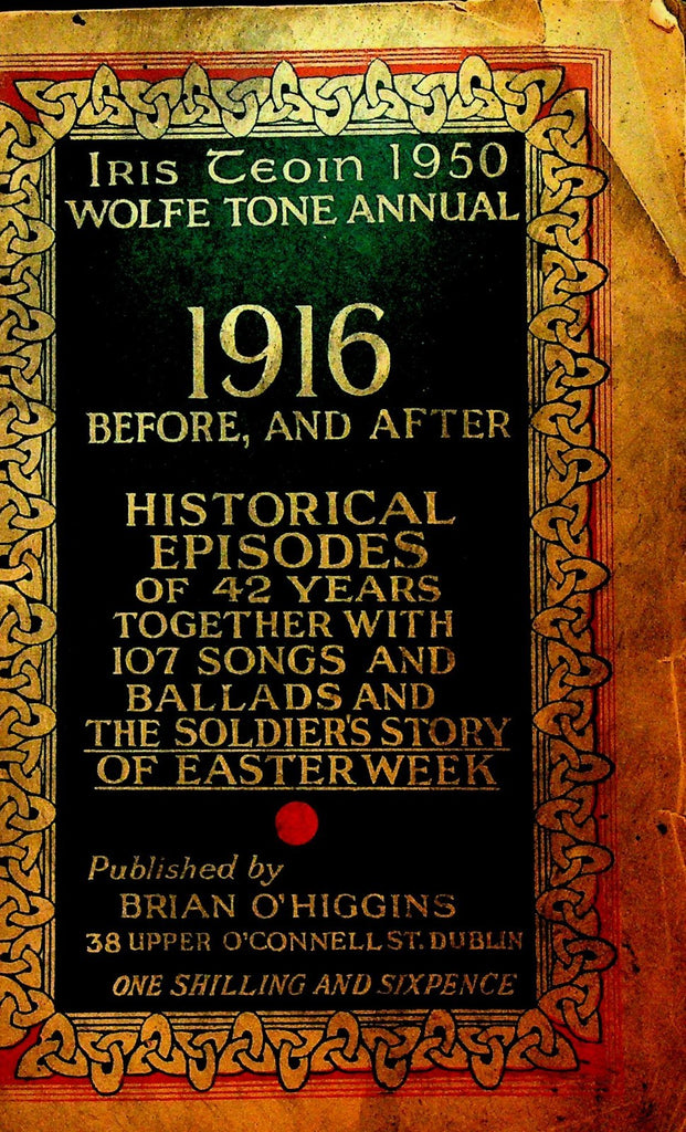 Iris Teoin 1950 Wolfe Tone Annual Before & After 1916 WWI Stories0