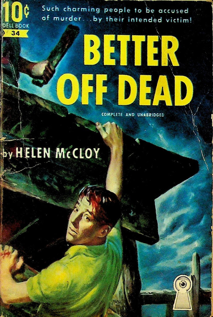 Better Off Dead Helen McCloy Dell Book 34 Pocket Size Paperback 19490