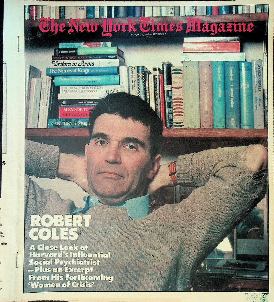 New York Times Magazine March 26 1978 Willie Nelson Robert Coles0