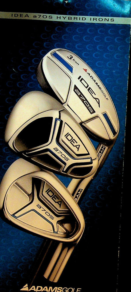 Adams Golf Idea a70S Hybrid Irons Club Brochure0