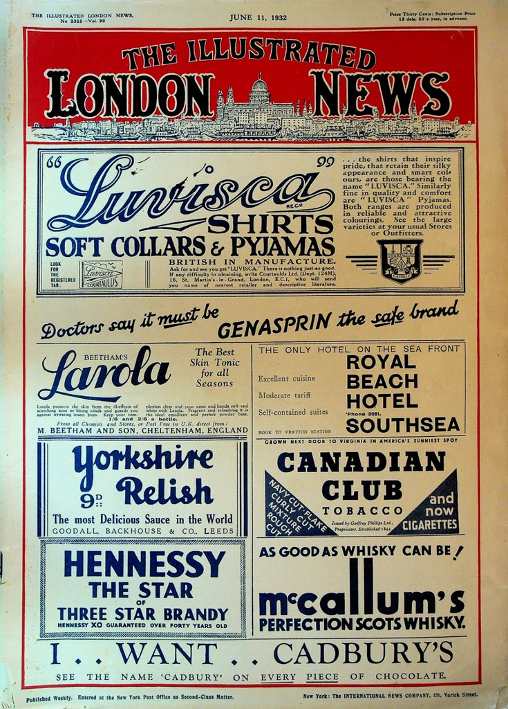 Illustrated London News June 11 1932 Miss Enid Wilson Albrecht Durer