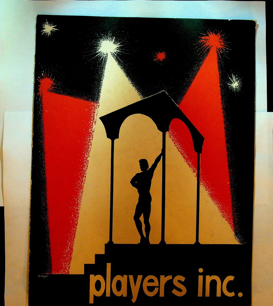 Players Inc Souvenir Program 1953 1954 Othello & The Miser Robert Dietz0