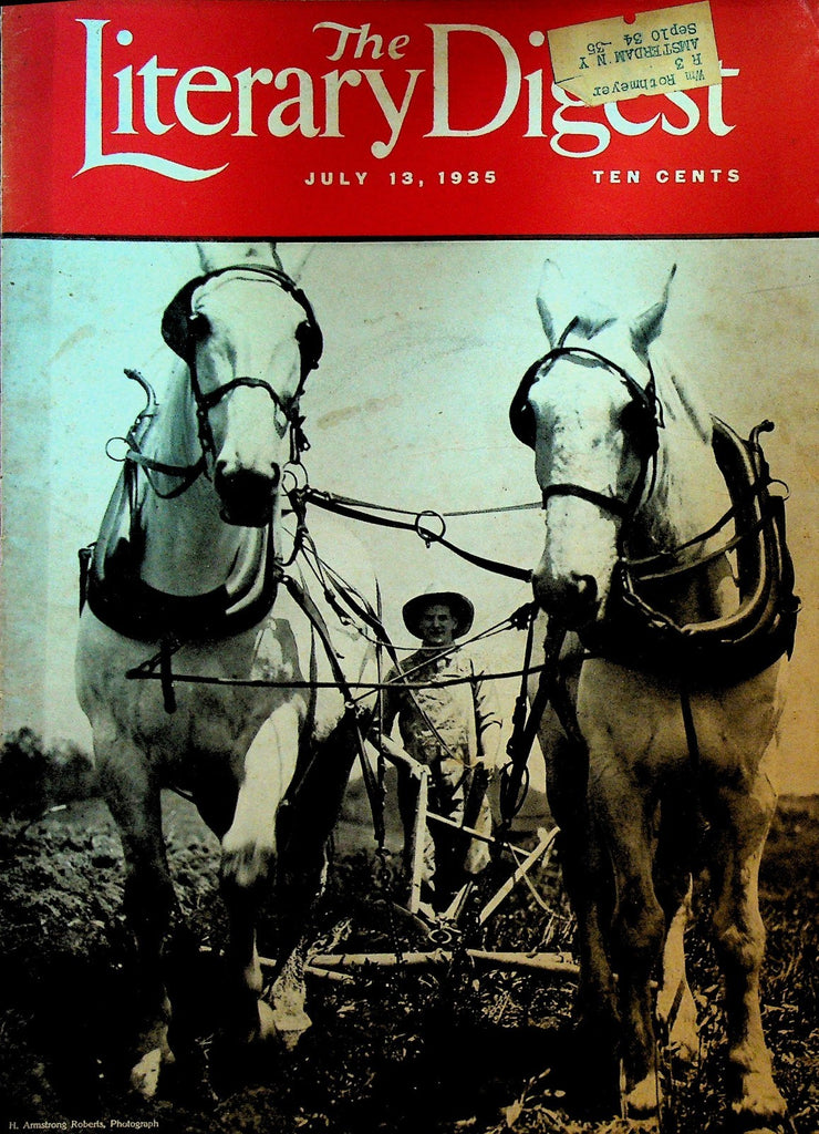 Literary Digest July 13 1935 Benito Mussolini Gifford Pinchot Fred MacMurray0