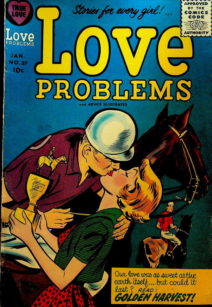 Love Problems & Advice Illustrated 37 Harvey 1956 Silver Age Romance Comic0