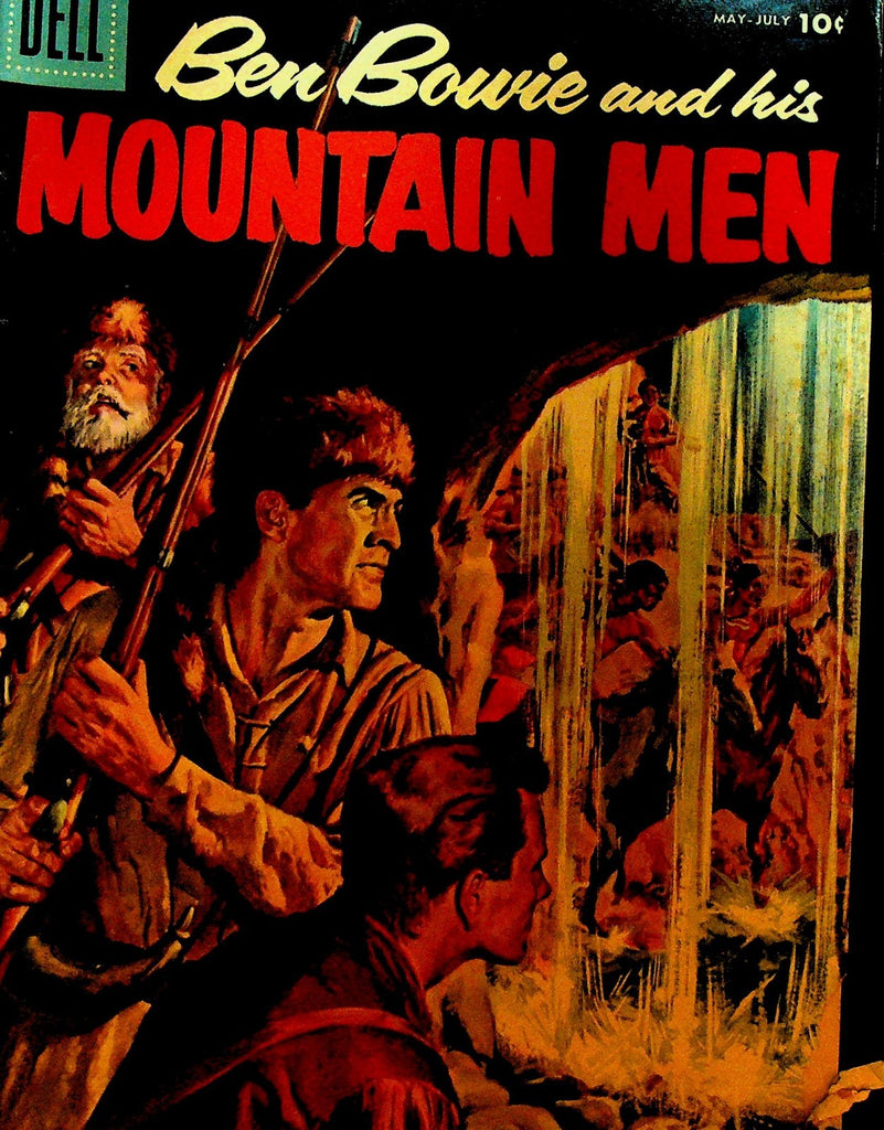 Ben Bowie and His Mountain Men 11 1957 Dell Comics Cave Waterfall0