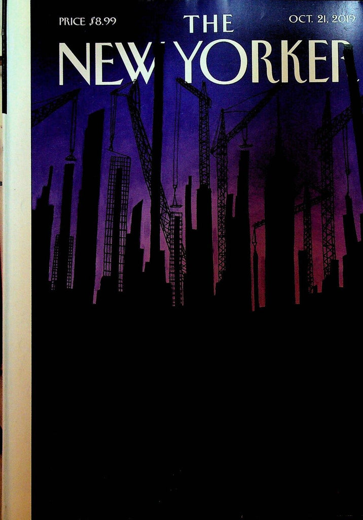 New Yorker October 21 2019 Jeff Bezos Vagabon Mark Ulriksen David Means