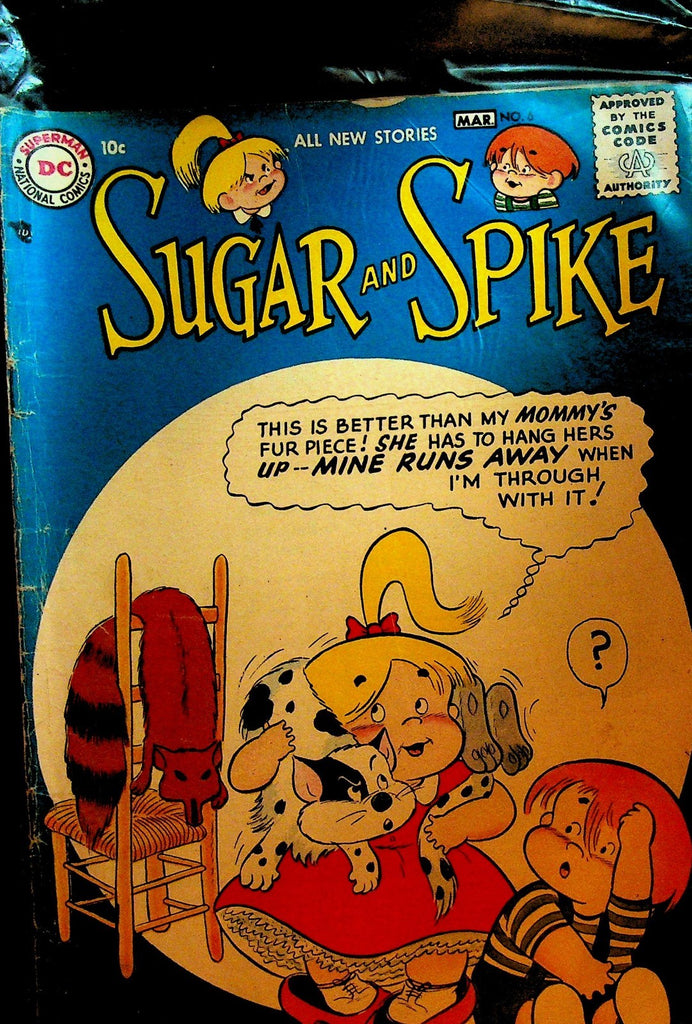 Sugar and Spike #6 DC Comics Sheldon Mayer 1957 Silver Age0