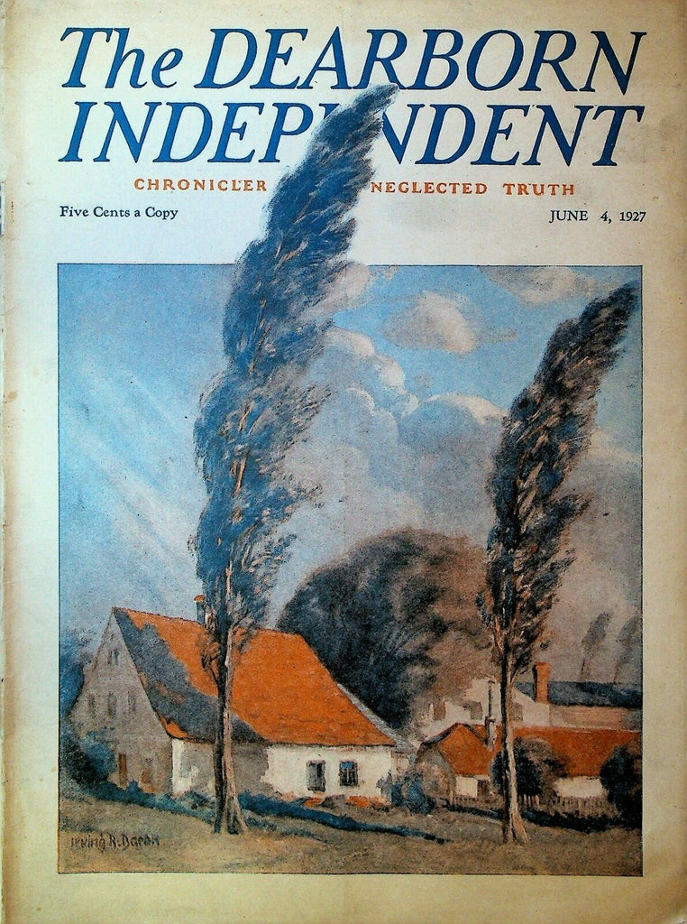 The Dearborn Independent June 4 1927 China Propaganda Cotton Mather 0