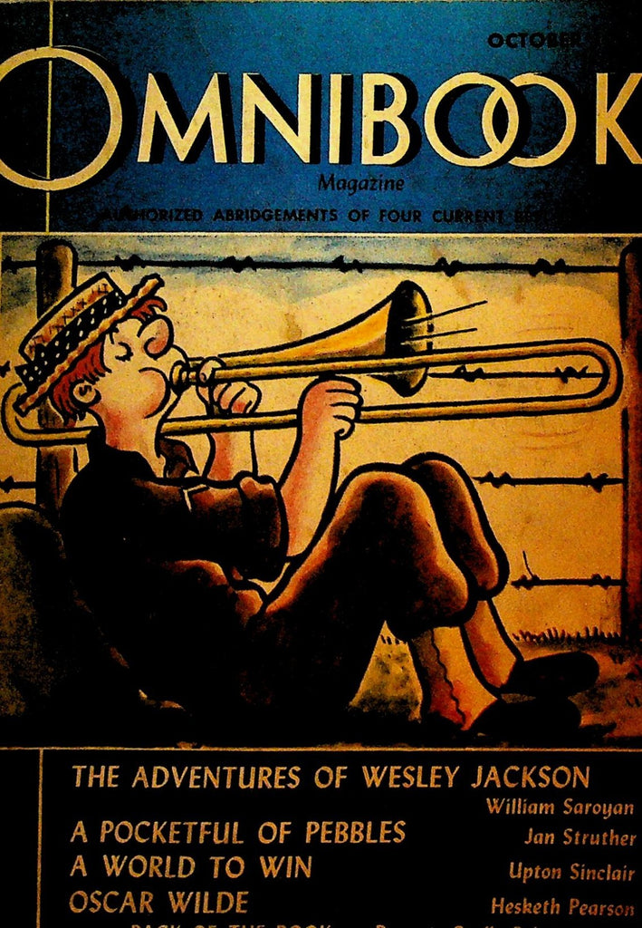 Omnibook Magazine October 1946 Upton Sinclair Bennett Cerf William Saroyan0