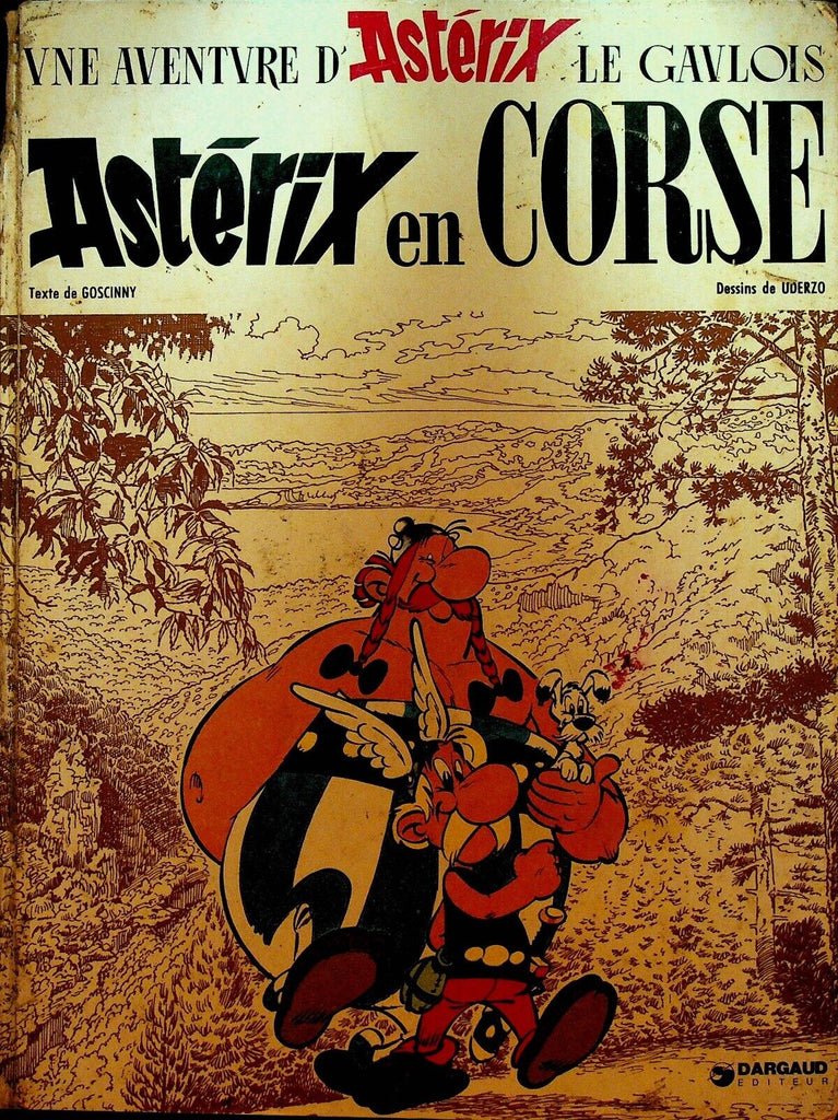 Asterix en Corso HC Comic Book Goscinny Uderzo 1973