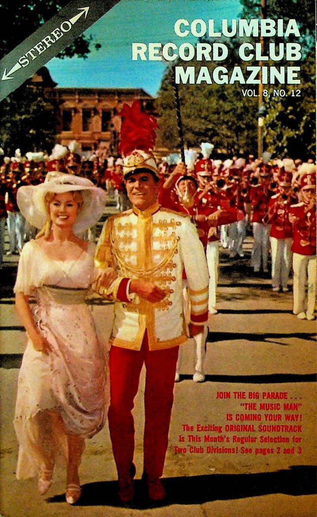 Columbia House Record Club Magazine 1962 Vol 8 #12 Shirley Jones Robert Preston0