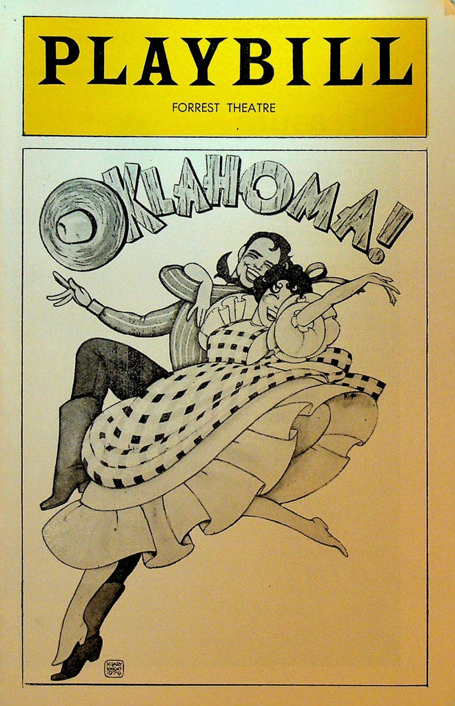 Oklahoma Playbill 1979 Forrest Theatre Christine Andreas Mary Wickes0