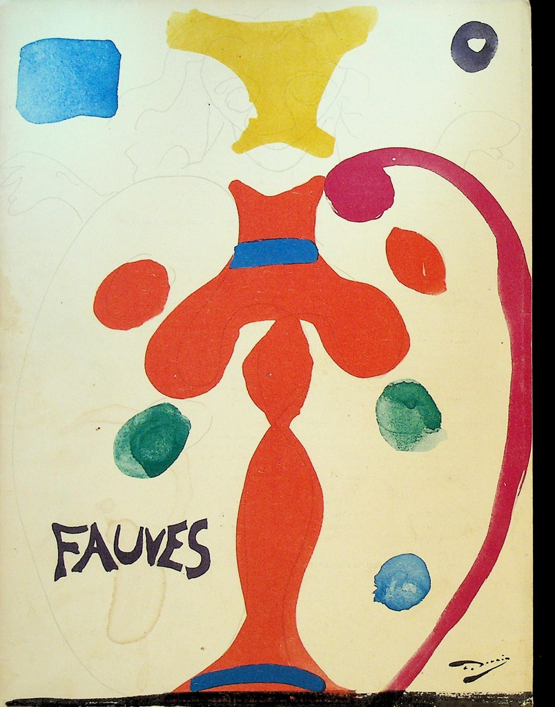 Les Fauves MOMA Catalog 1953 Matisse Marquet Derain Friesz Dufy Rouault0