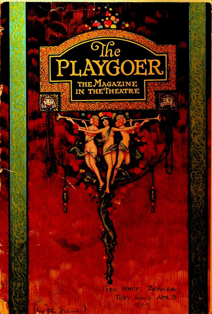 George White's Scandals Playbill April 7 1929 Marion Martin Frances Williams0