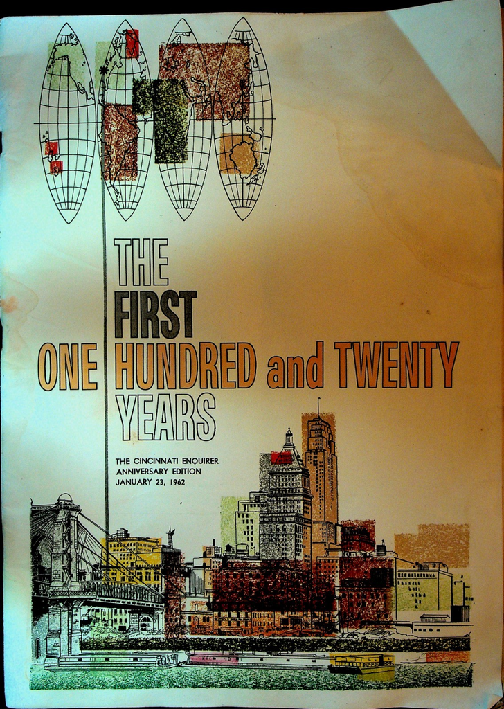 Cincinnati Enquirer January 23 1962 First One Hundred & Twenty Years0