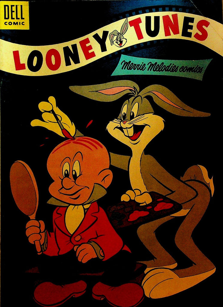 Looney Tunes 157 Dell Comics 1954 Elmer Fudd Bugs Bunny Paint Hair0