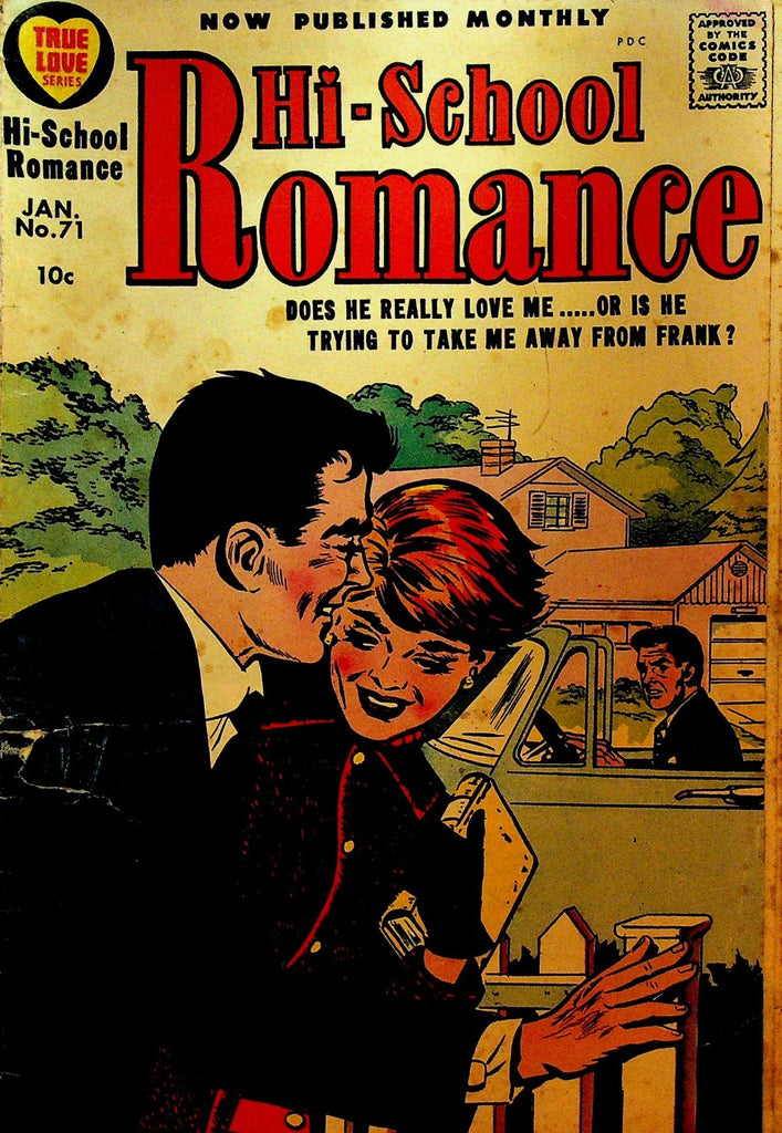 Hi-School Romance 71 Harvey Comics 1958 Silver Age Romance Comic0