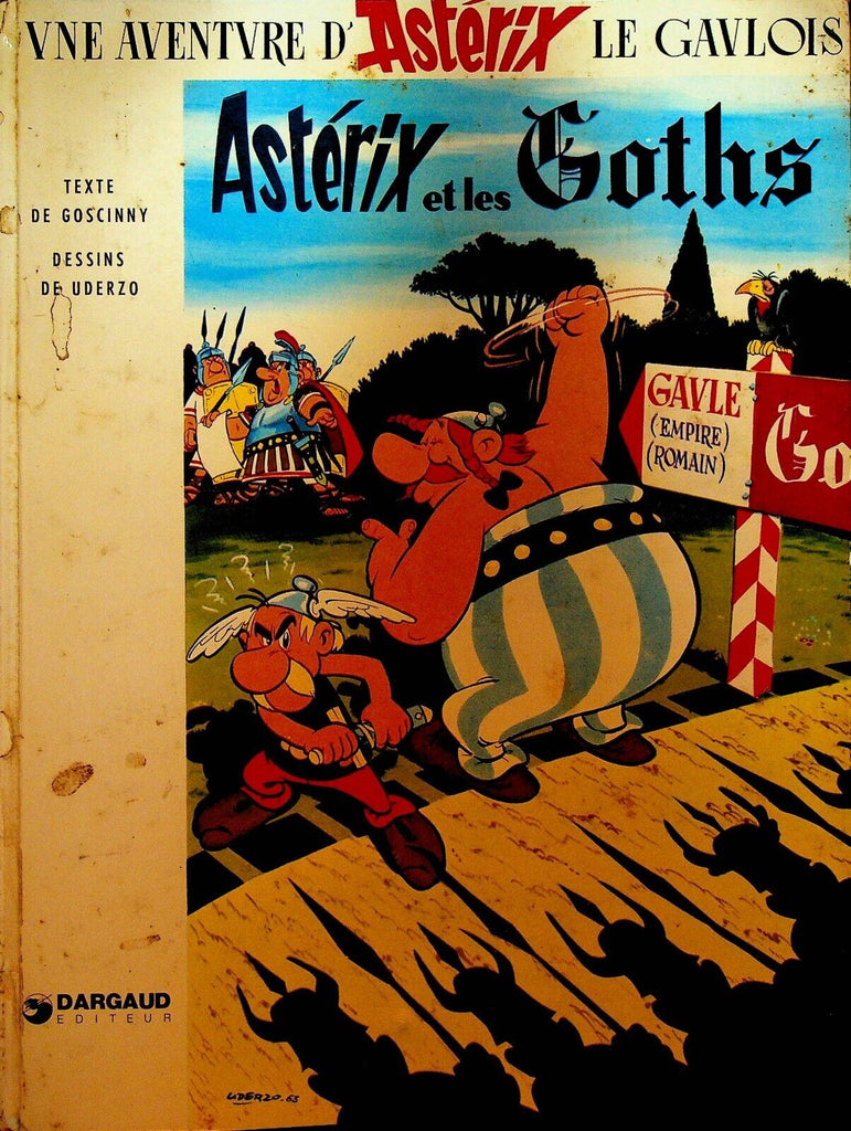 Asterix et les Goths HC Comic Book Goscinny Uderzo 1978