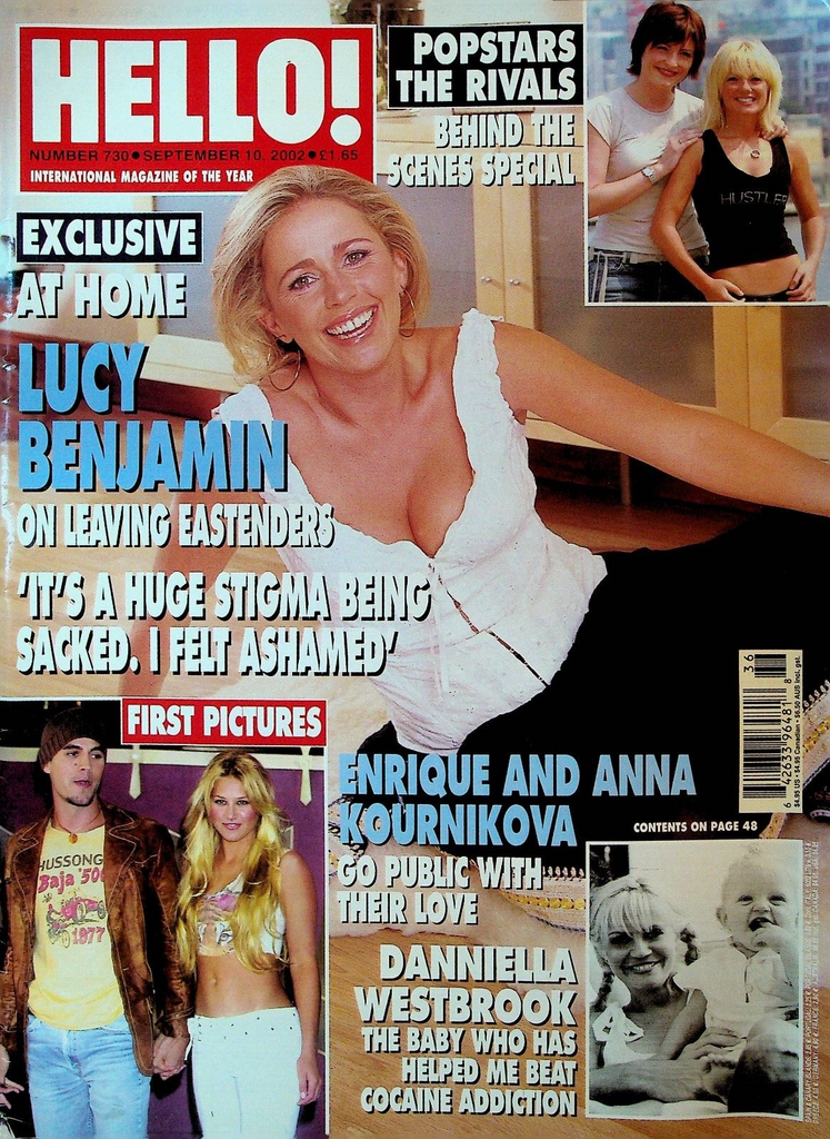 Hello September 10 2002 Anna Kournikova Paul McCartney Angelina Jolie0