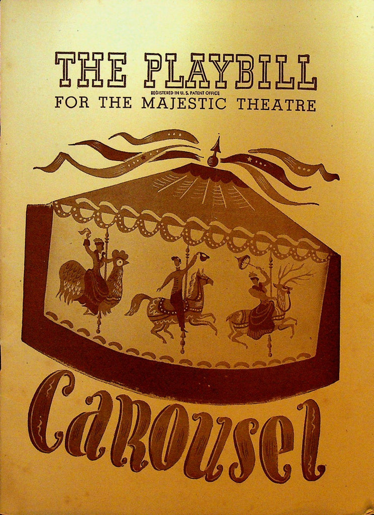 Carousel Playbill January 27 1947 Jean Darling Iva Withers Henry Michel0