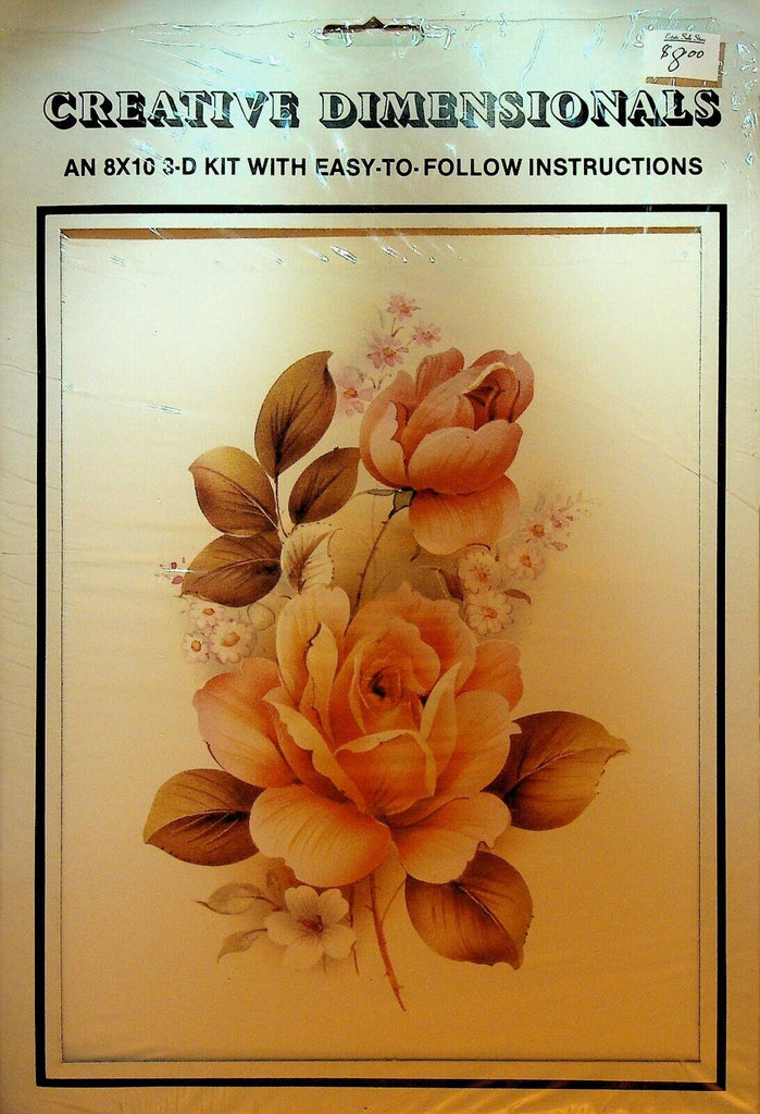 Creative Dimensionals 3-D 8x10 Kit #2190 Peach Beauty by Lona Benet