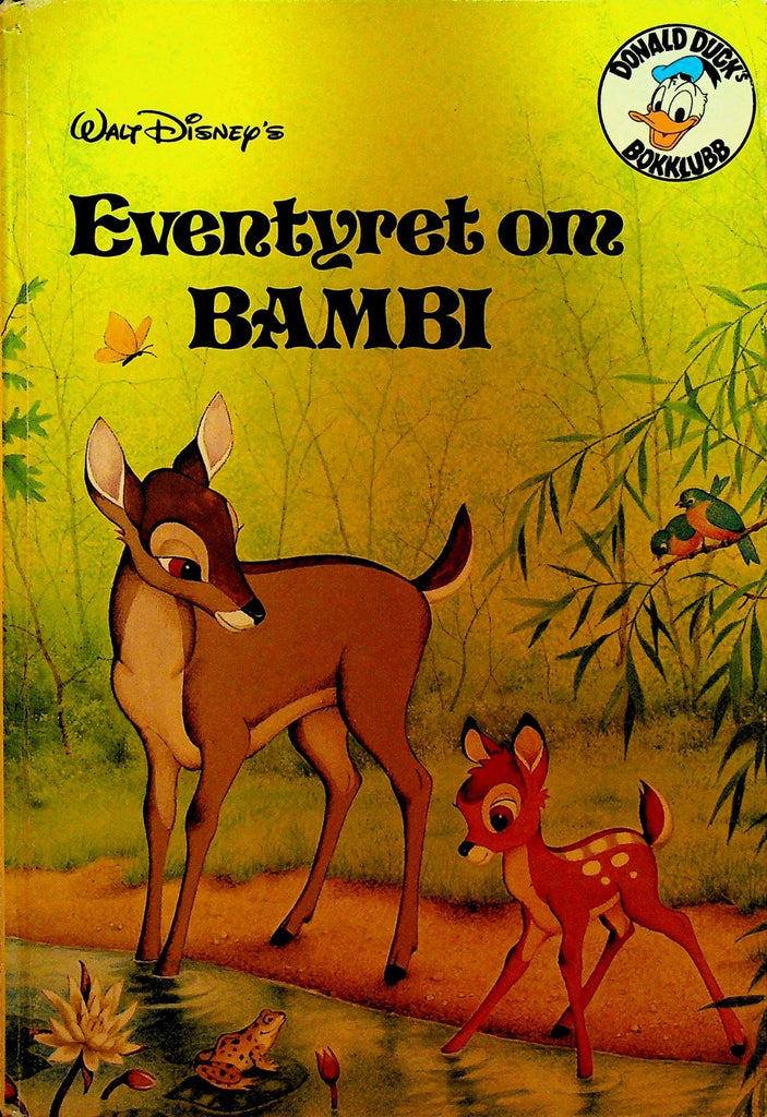 Walt Disney Bambi 1977 Book Norway Eventyret om Bambi0
