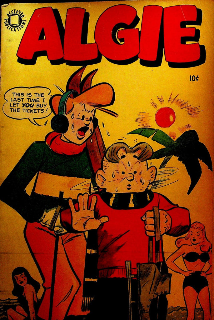 Algie Comics #1 Accepted Publications Ice Skates on Beach0