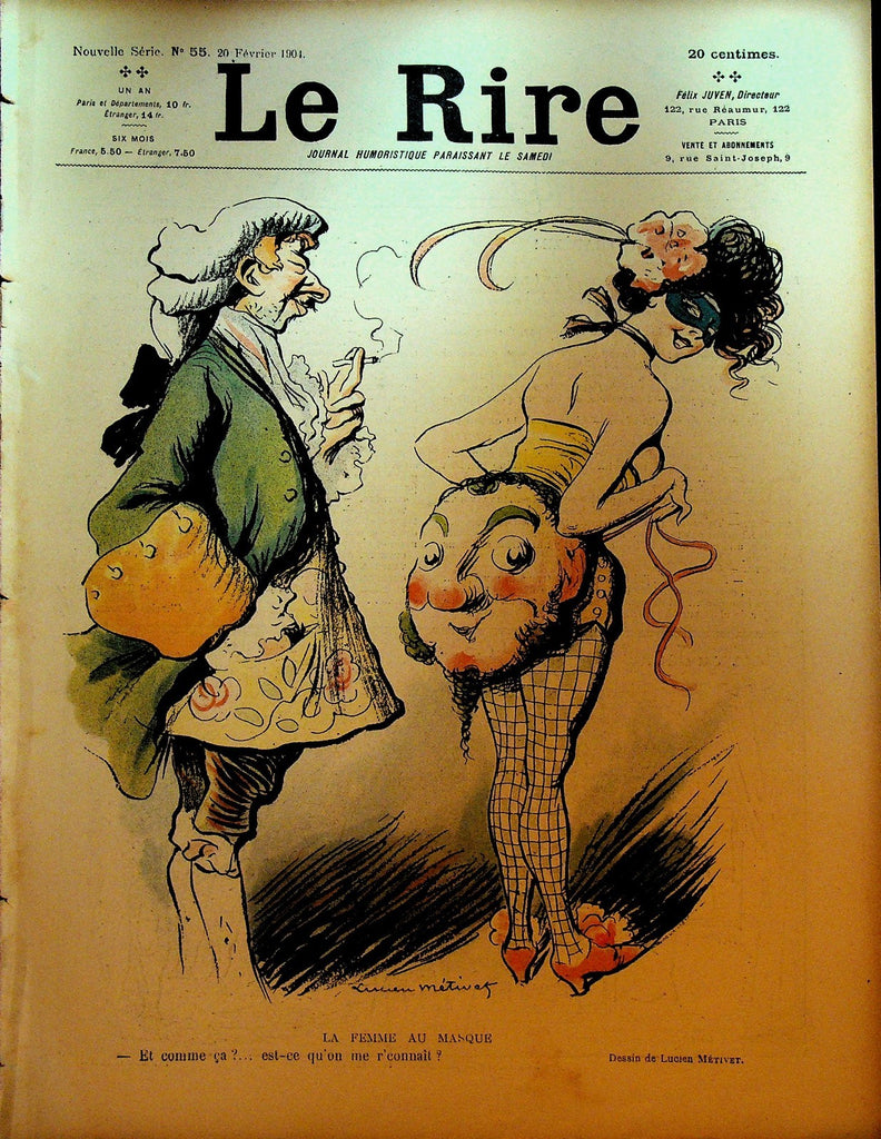 La Rire French Humor Magazine New Series #55 February 20 19040