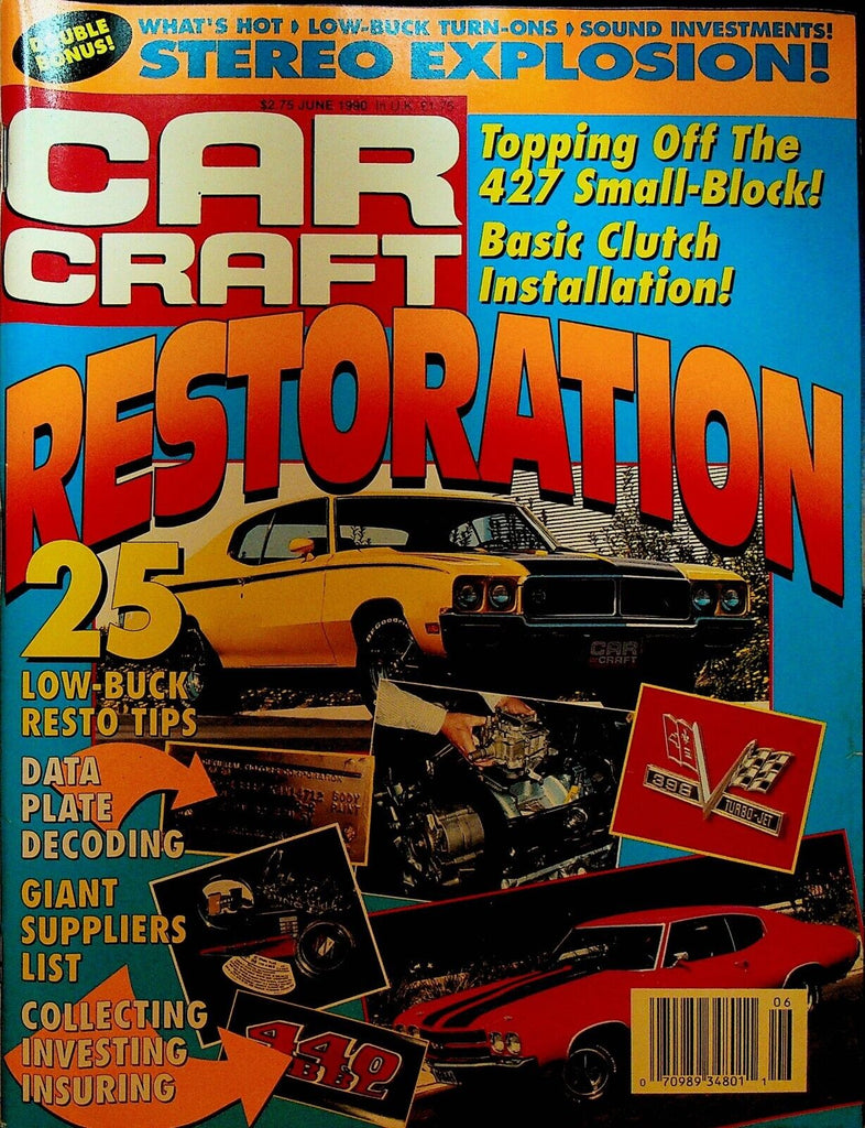 Car Craft Magazine June 1990 Street Machine Nationals Danny Taylor LeMans