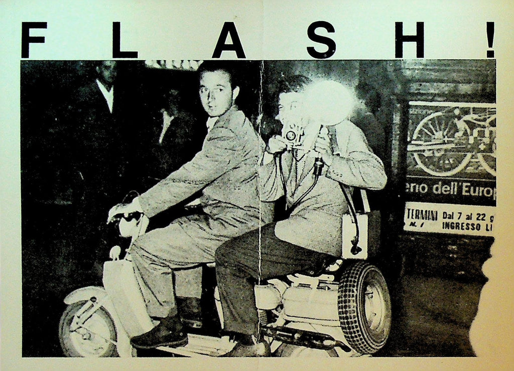 Flash Fine Art of Paparazzi & Portraiture Photography Exhibition Invitation 19860