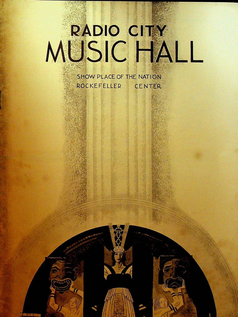 Radio City Music Hall Showplace Program February 11 1937 Alice Faye Dick Powell