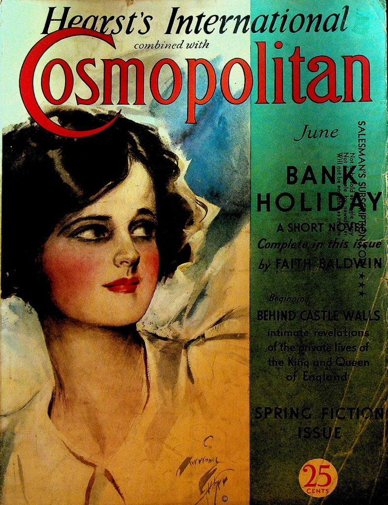 Cosmopolitan June 1933 Pearl S Buck Harrison Fisher Faith Baldwin0