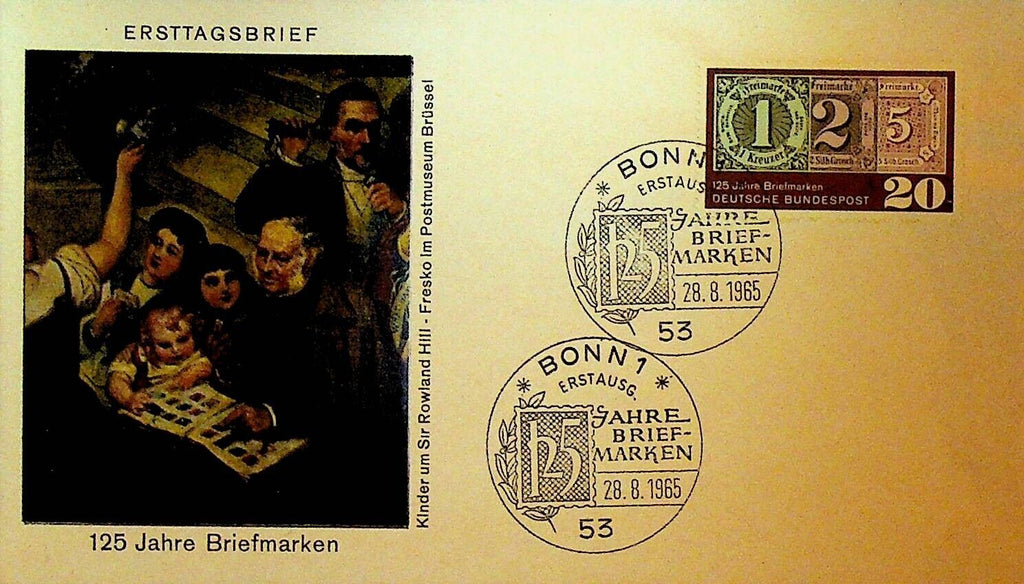 Thurn und Taxis 125th Anniversary West Germany First Day Cover 1965