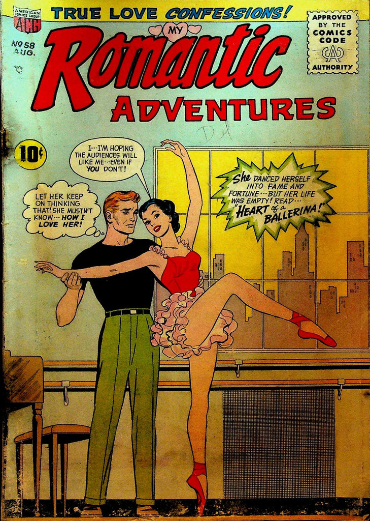 My Romantic Adventures 58 ACG Comics 1955 Silver Age Romance Comic0