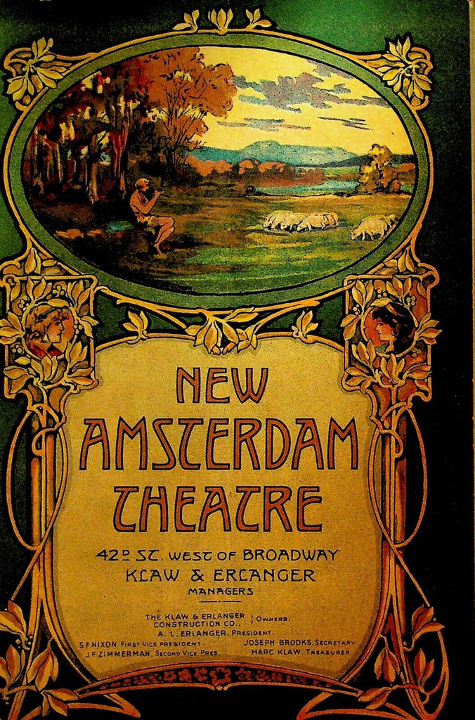 The Little Cafe Playbill February 2 1914 Harry Depp Harold Vizard Alma Francis