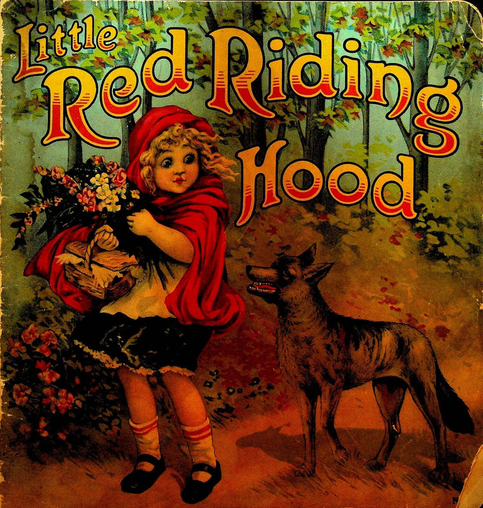 Little Red Riding Hood 1929 Frances Brundage Julia Anne Rogers Stecher Litho