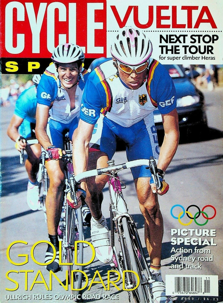 Cycle Sport Magazine November 2000 Jan Ullirch Bradley Wiggins Roberto Heras 0