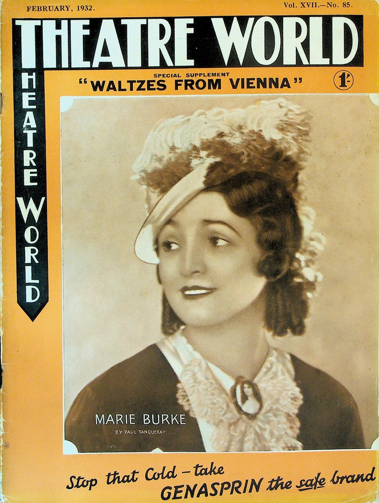 Theatre World Magazine February 1932 Marie Burke Marion Lorne0