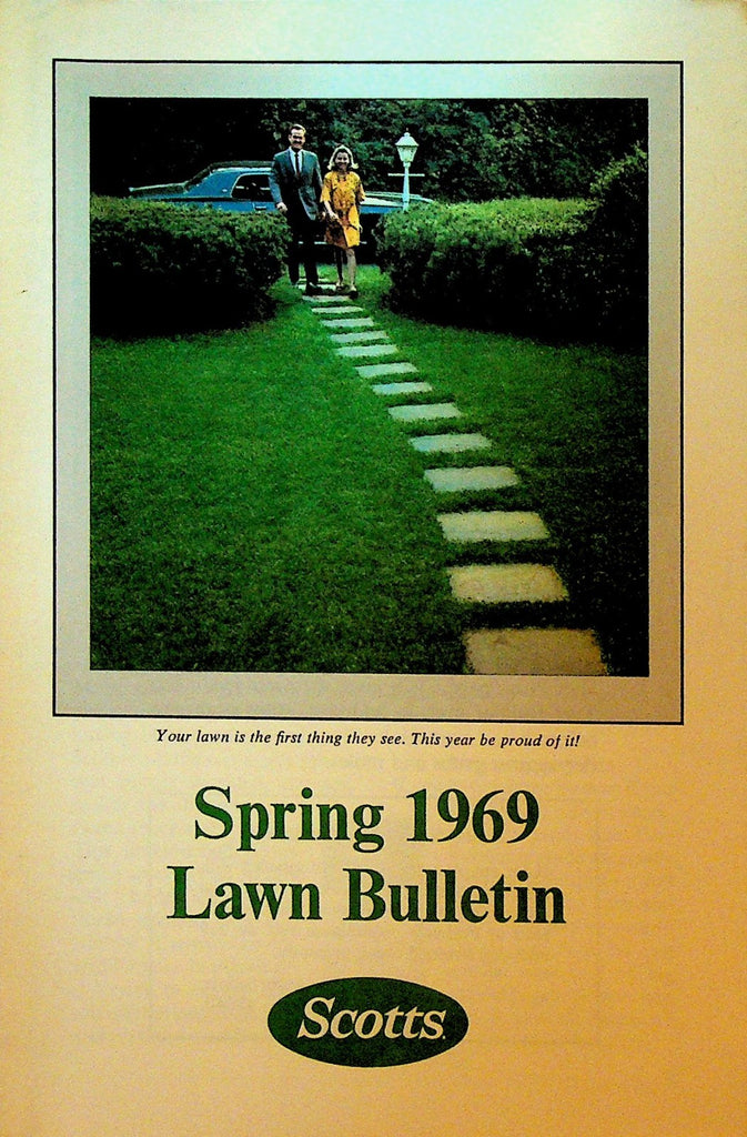 Scott's Spring 1969 Lawn Bulletin Booklet Penfield NY0