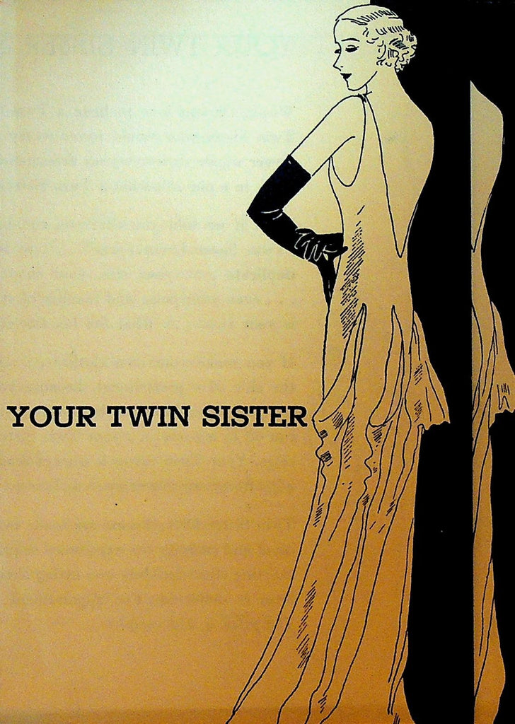 Your Twin Sister Dress Form Brochure Marshall Field & Co0