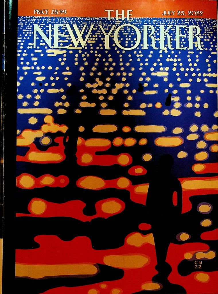 New Yorker Magazine July 25 2022 Pickleball Christoph Niemann Han Ong0