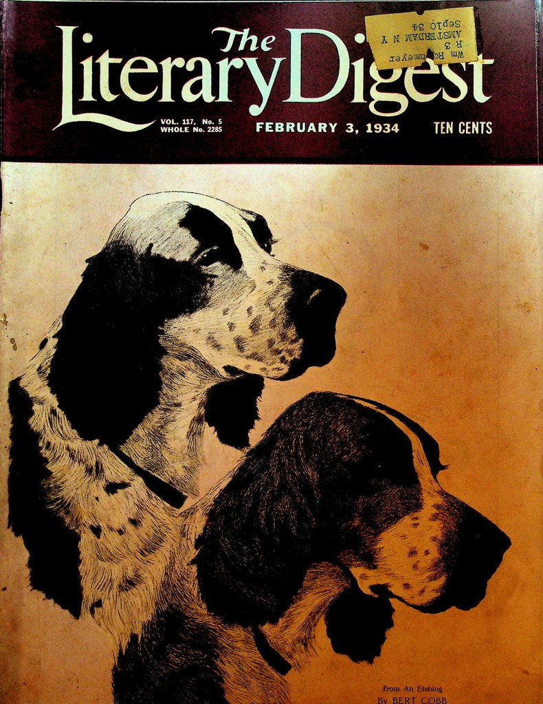 Literary Digest February 3 1934  Huey Long Four Saints in Three Acts Opera0