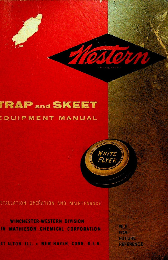 Western Trap & Skeet Equipment Manual 1940s Trap Houses Diagrams0