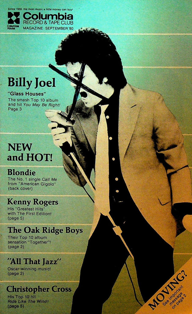 Columbia Record & Tape Club Catalog September 1980 Billy Joel0