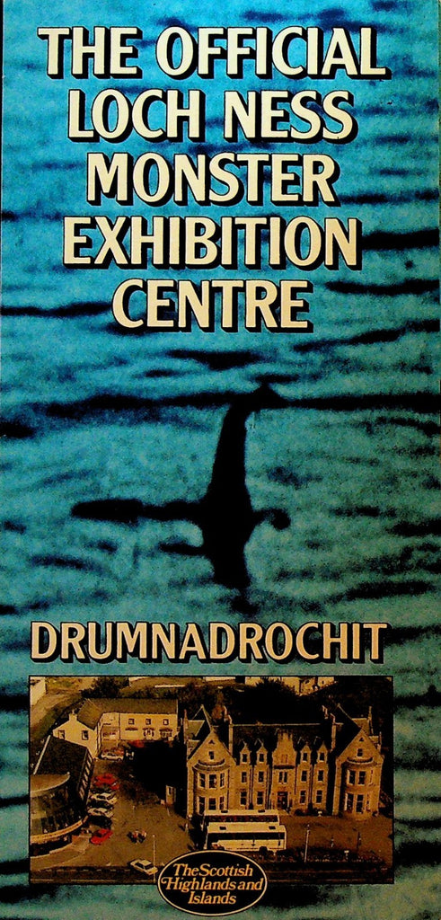 The Official Loch Ness Monster Exhibition Centre Brochure Drumnadrochit ca 19860