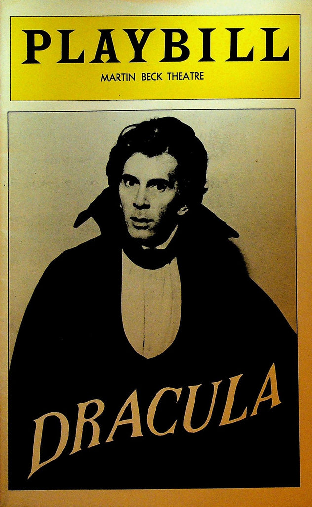 Dracula Playbill 1978 Frank Langella Ann Sachs Jerome Dempsey Dillon Evans0