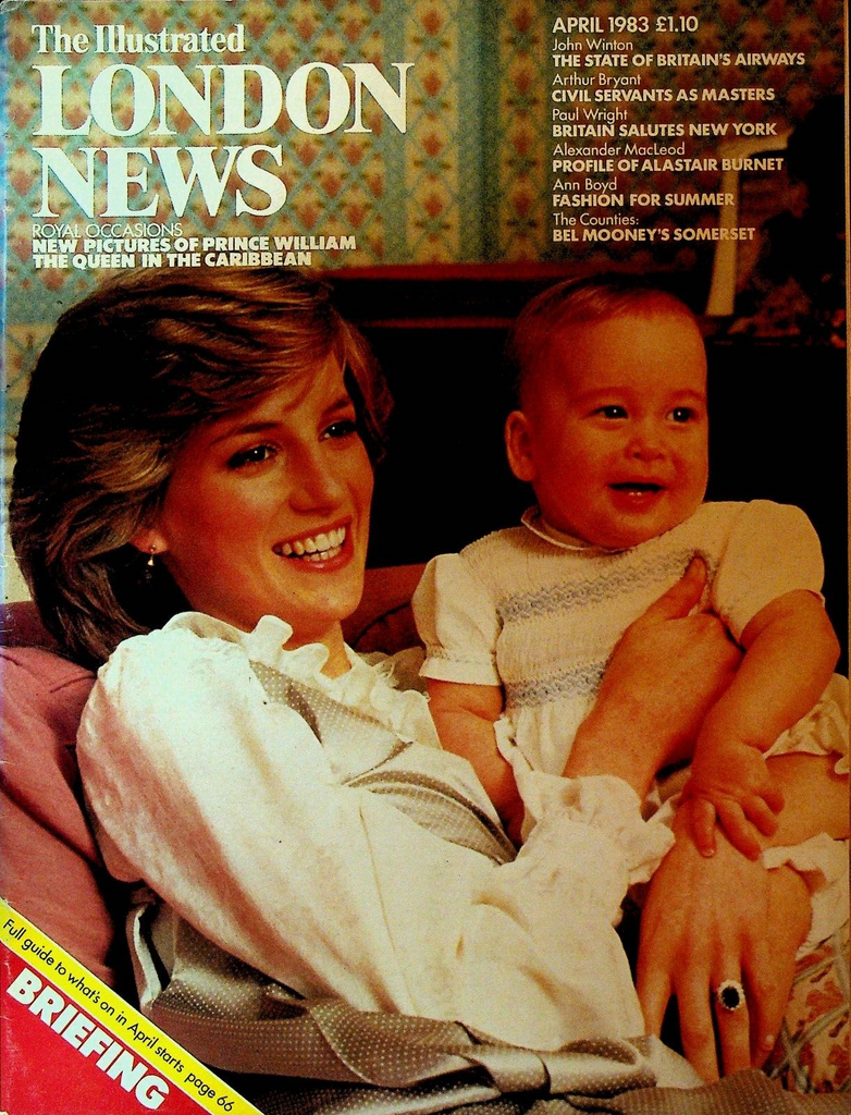 Illustrated London News April 1983 Prince William Princess Diana Fashion
