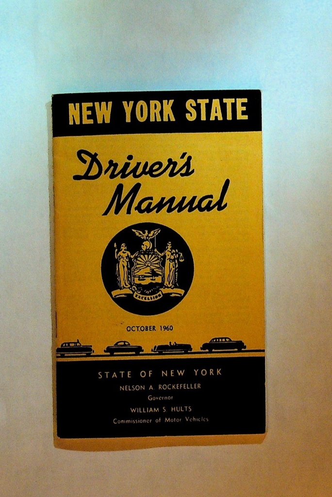 New York State Driver's Manual October 19600
